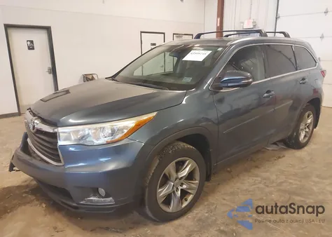 2014 Toyota Highlander Limited V6 из США, поврежденный, VIN 5TDDKRFH7ES011207